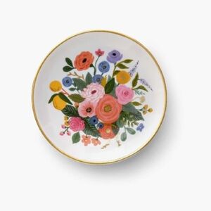Rifle paper Co Porcelain Ring Dish in Garden Party Bouquet